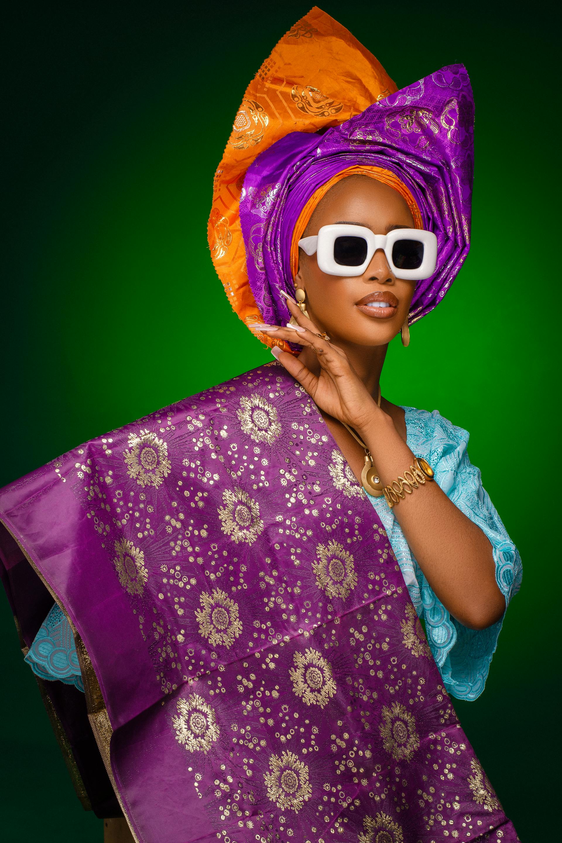 Beautifully styled African attire from Glorious Fashion